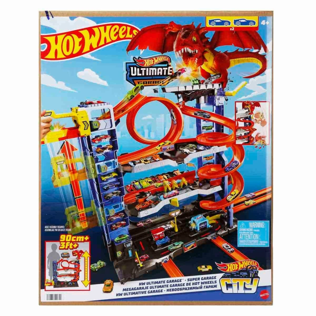 Hot Wheels Şehri Yeni Ultimate Garaj Oyun Seti HKX48 - Görsel 5