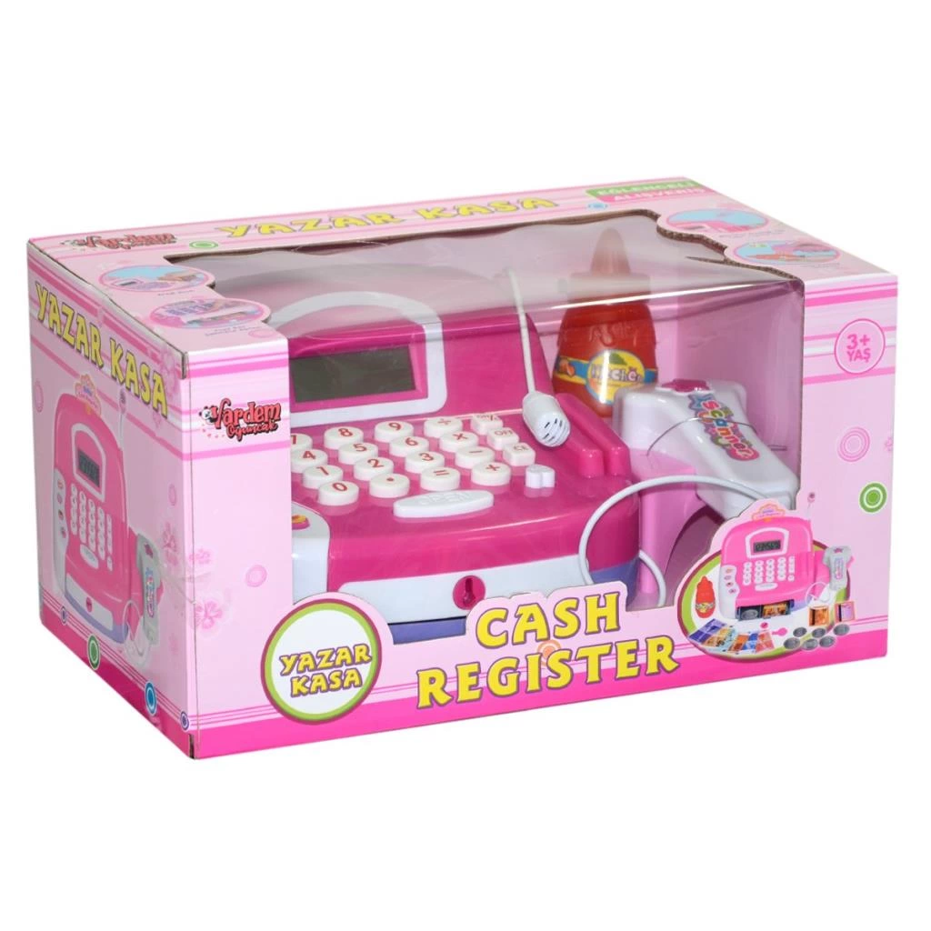 HUA-66031 Mikrofonlu Işıklı ve Sesli Yazarkasa -Vardem - Görsel 2