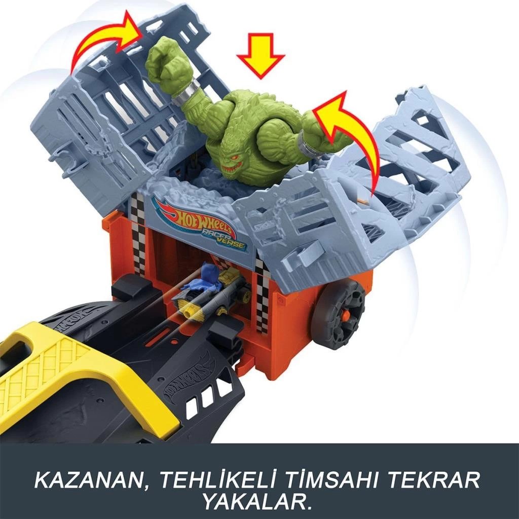 HXN21 Hot Wheels Racerverse Ultimate Batman Pist Seti - Görsel 4