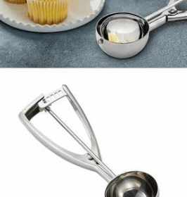 ICE CREAM SCOOP AYARLI METAL DONDURMA KAŞIK (K0)