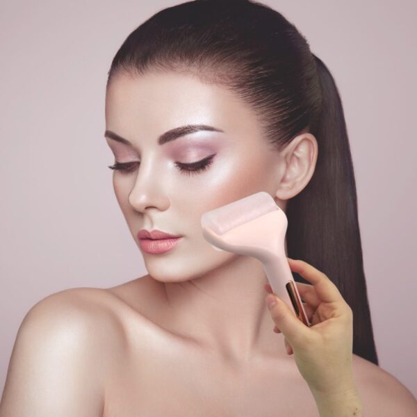 Ice Roller Buz Silindiri Terapi Etkili Yüz Derma Masaj ve Cilt Soğutma Bakım Aleti (K0) - Görsel 3