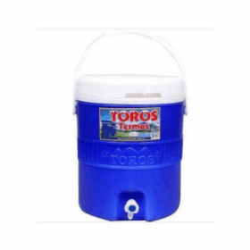 ICE STAR MAVİ 1+1 14LT+6LT YUVARLAK PLASTİK TERMOS (K0)