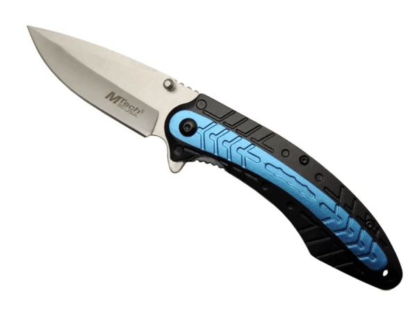 İha 4152 Mavi Kamp Çakı 20,5cm - Yarı Otomatik, Kemerlikli