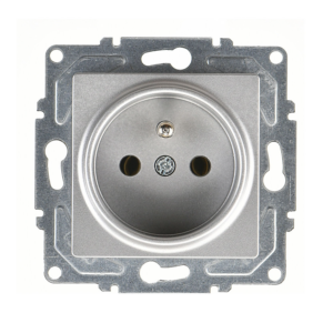 Günsan Eqona Gümüş UPS Priz - 16A 250V - Vidalı