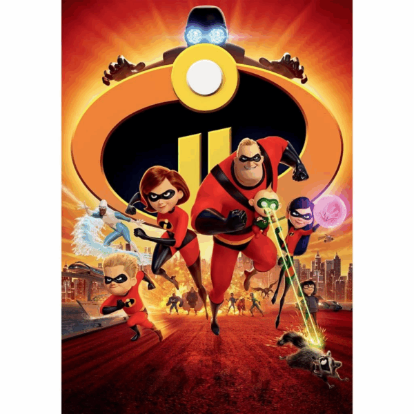 Çocuk INC714 KS Incredibles / 100 Parça Puzzle - Görsel 2
