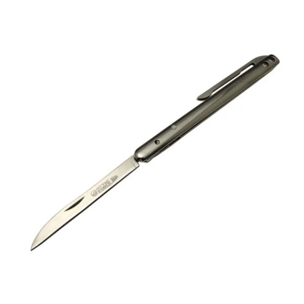İnce D2 Çelik Çakı 18 Cm , Metal Sap