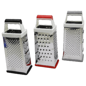 INOX DÖRTGEN - BÜYÜK METAL RENDE PLASTİK SAPLI (K0)