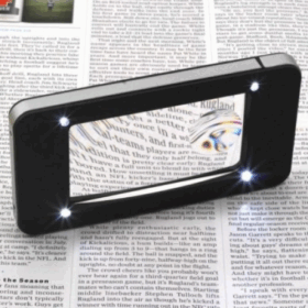 İphone  Şekli Led Işıkları Ile Led Aydınlatmalı,3x5x,okuma Büyüteç