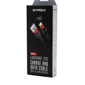İPHONE USB ÖRGÜLÜ LIGHTNING 2.0A ŞARJ - DATA KABLOSU C93 (K0)