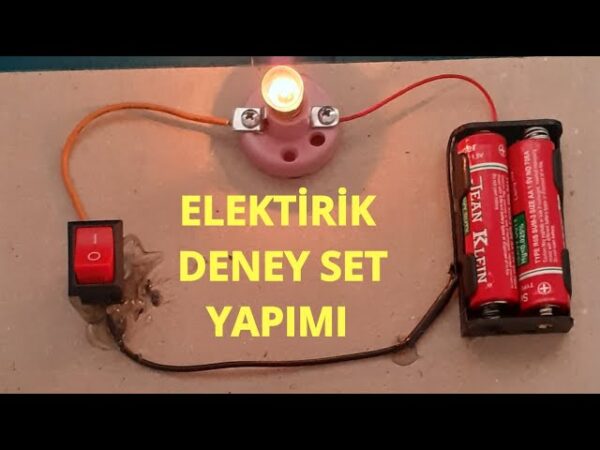 İŞ EĞİTİMİ ELEKTRİK DENEY SETİ (K0)