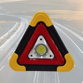 Işıklı İkaz Lambası Şarjlı USB Kablolu Güneş Enerjili Çok Amaçlı Reflektör (K0)