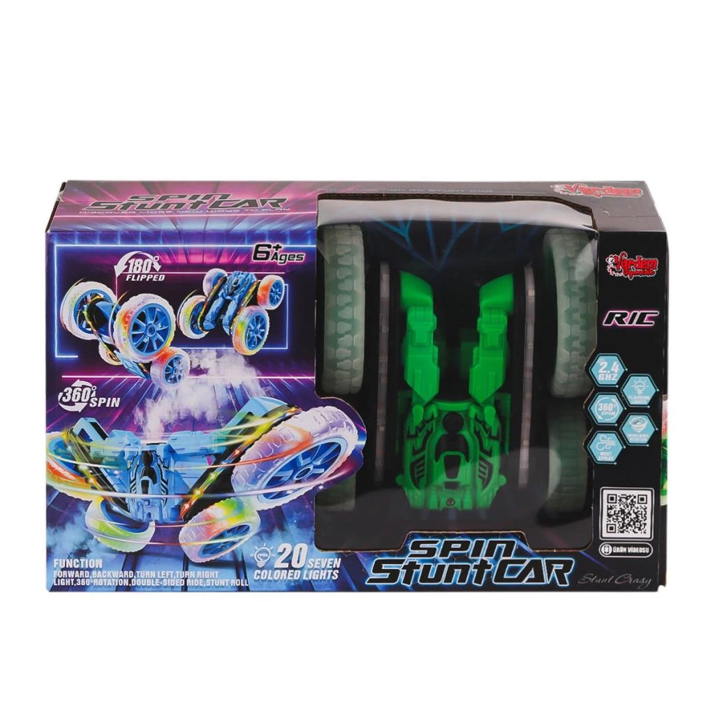 Işıklı Buharlı Stunt Araba! Çocukların Motor Becerilerini Geliştiren Eğlenceli Akrobatik Araç - Görsel 4