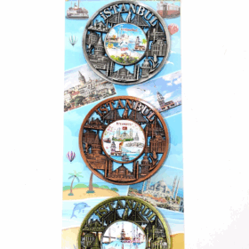 İstanbul Temalı Metal Magnet 3'lü Set Alk2890