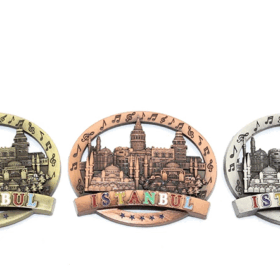 İstanbul Temalı Metal Magnet Alk3329