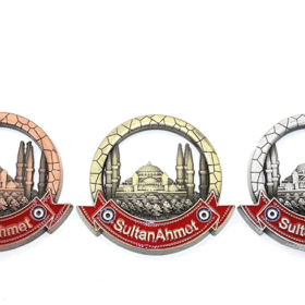 İstanbul Temalı Metal Magnet Alk3339
