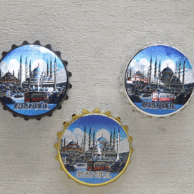 İstanbul Temalı Metal Magnet Alk4339