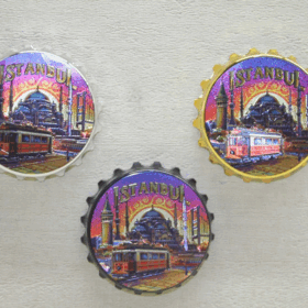 İstanbul Temalı Metal Magnet Alk4340