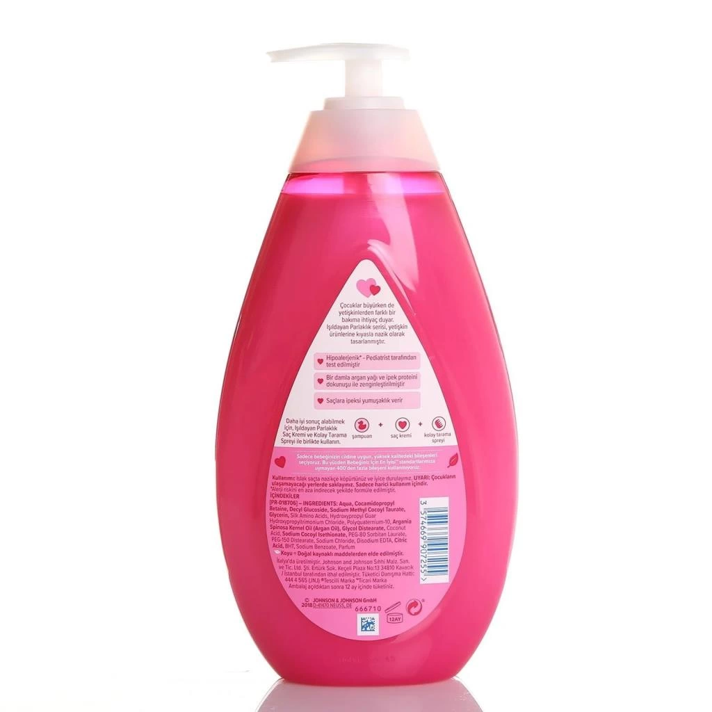 Johnson's Baby Işıldayan Parlaklık Bebe Şampuanı 750ml - Görsel 3