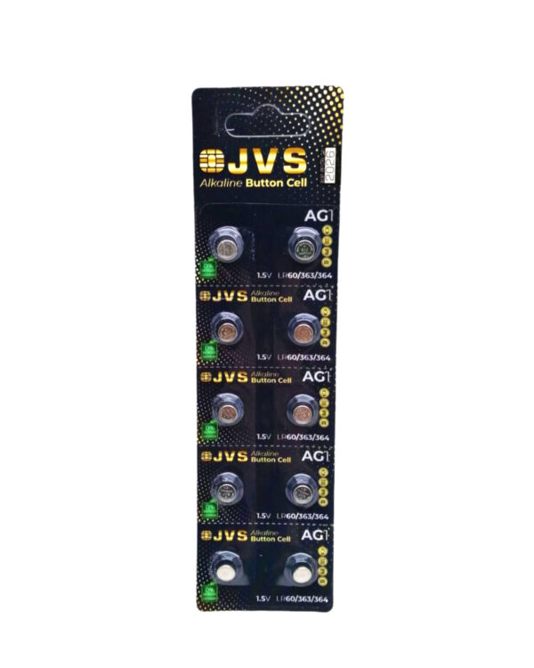 JVS AG1 1.5V LR60 SAAT PİLİ 10LU KART (K0)