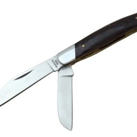 K-15 Falkon Üç Ağızlı / Üçlü Çakı 18 Cm - Ahşap Saplı, Manuel
