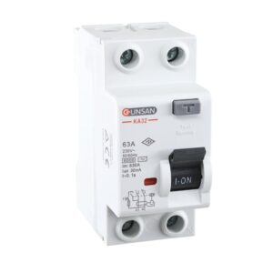 Günsan Valta AC Tip Kaçak Akım Koruma Anahtarı 2P 6kA 30mA 63A İki Kutuplu