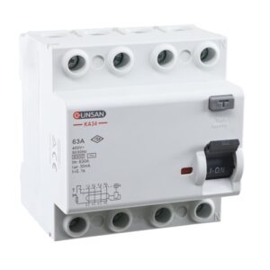 Günsan Valta AC Tip Kaçak Akım Koruma Anahtarı 4P 6kA 30mA 63A Dört Kutuplu