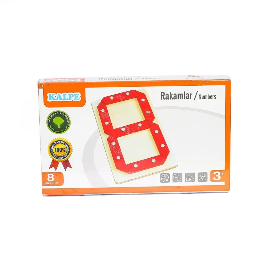 Ahşap Rakam Seti Eğitici İçeriğiyle Sayı Kavramı ve Gelişim Desteği Sunar - Görsel 2