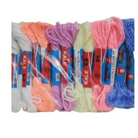 KALE Plastik Çamaşır ipi 8 Metre 24 Adet (K0)