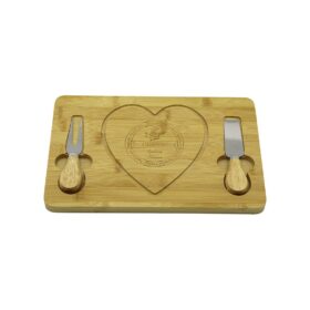 KALPLİ BIÇAK SAĞ-SOLAHŞAP BAMBU KAHVALTI PEYNİR SUNUM PANO2 BIÇAK=AHŞAP SAP19X29CM-1.5CM (K0)