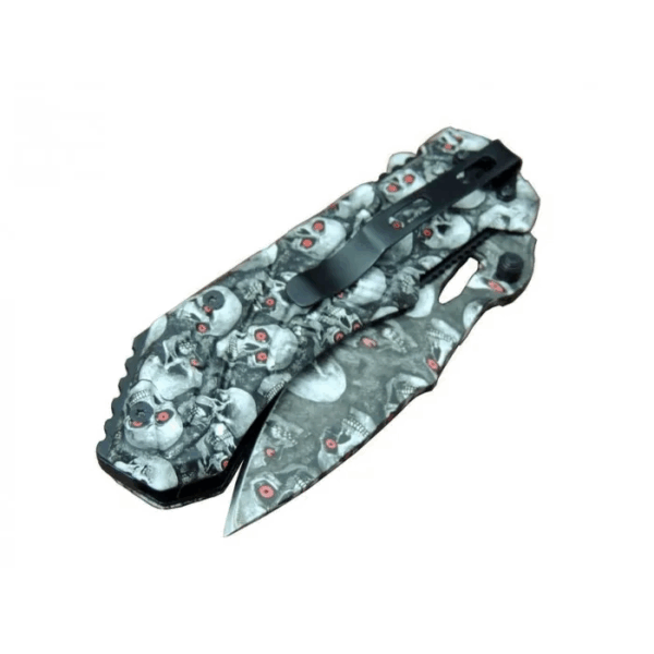 Kamuflaj Çakı 22 Cm Kamp / Outdoor Çakı - Görsel 2