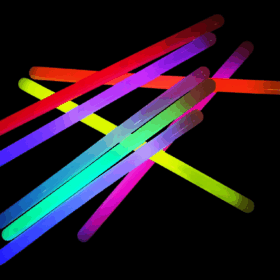 Karanlıkta Parlayan Fosforlu Glow  Kalın Çubuk 30 Cm 1 Adet