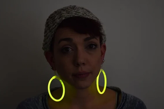 Karanlıkta Parlayan Glow Küpeler Glow Partisi Küpeleri 12 Çift 24 Adet - Görsel 5