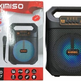 Karaoke Kimiso Qs-3607 Mikrafonlu Taşınabilir Hoparlör 6,5’’ (K0)