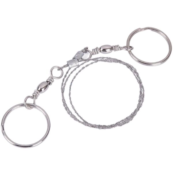 Karavanda ,Kampda Taşınabilir Mini Zincir Cep Testeresi Dişli Tel Ahşap Plastik Metal Kesici (K0) - Görsel 2
