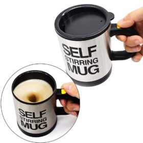 Karıştırıcı Özellikli Mikser Kupa Bardak Self Stirring Mug (K0)