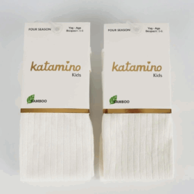 Katamino Beyza Kız Bambu Külotlu 1-5 Yaş K30205 Krem