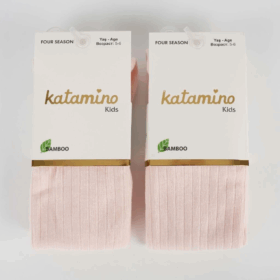 Katamino Beyza Kız Bambu Külotlu 1-5 Yaş K30205 Pudra