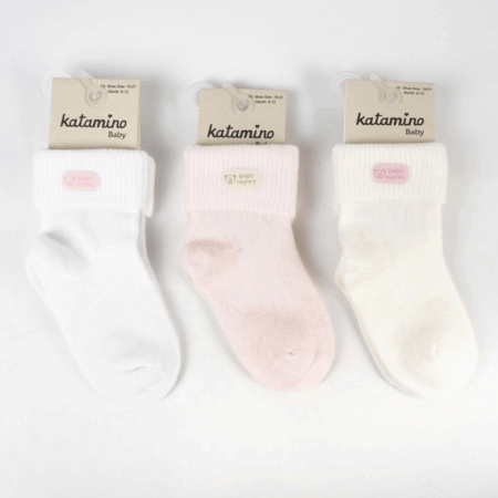 Katamino Susam Aks. Kız Bebek Soket Çorap K46340 Asorti