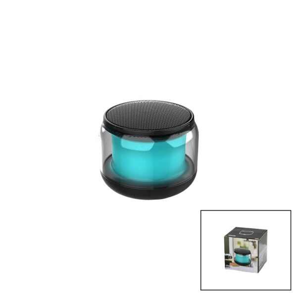 KAVANOZ MODELİ - MİKA GÖVDEB LUETOOTH WİRELESS MİNİ HOPARLÖR SPEAKER USB ŞARJLI - IŞIKLI5W (K0)