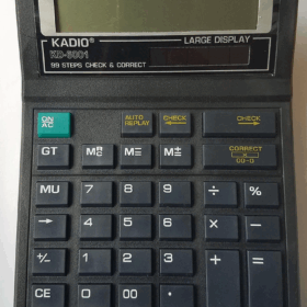 Kd-6001 Hesap Makinası