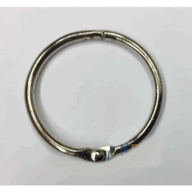 Kilitli Yulak Halka, 2,5cm - 100 Adet