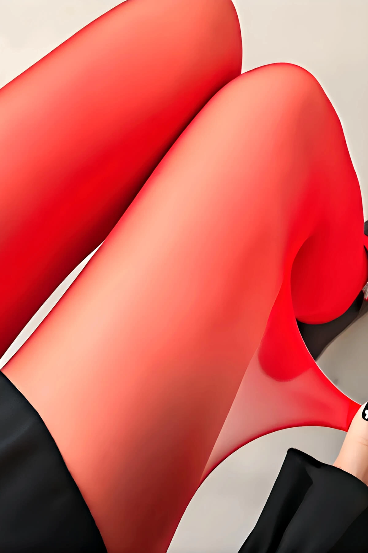 Kırmızı Külotlu Çorap 20 Den - Görsel 4