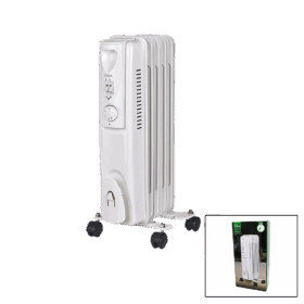 KİWİ KHT-8405 5 DİLİMLİ YAĞLI RADYATÖR SOBA - ISITICI 1000W (K0)