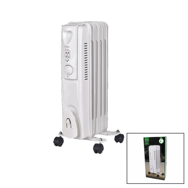 KİWİ KHT-8405 5 DİLİMLİ YAĞLI RADYATÖR SOBA - ISITICI 1000W (K0)
