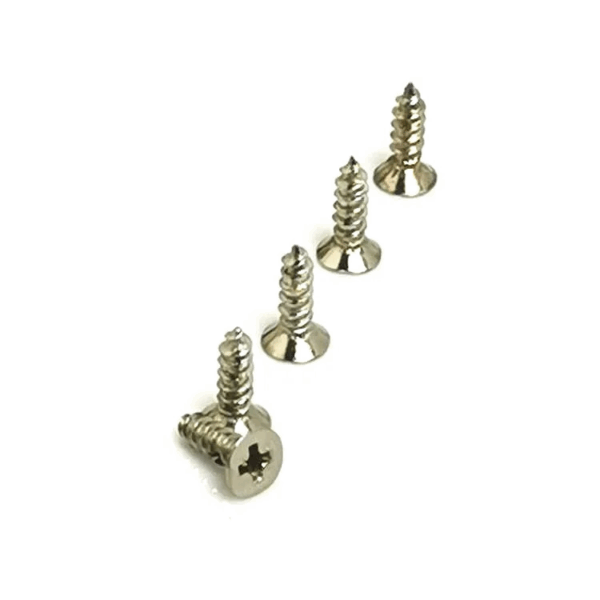 Klips, Menteşe, Ayak, Ağaç, Sunta Vidası 2,2x7,5mm - Nikel 100 Adet - Görsel 2