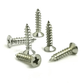 Klips, Menteşe, Ayak, Ağaç, Sunta Vidası 3x13 Mm - Nikel 100 Adet