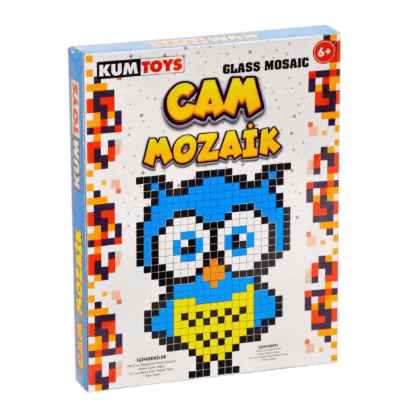 Çocuk KM2515 Kumtoys Cam Mozaik