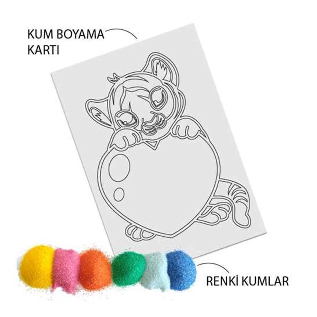 KM5027 Kumtoys Kum Boyama - Görsel 5