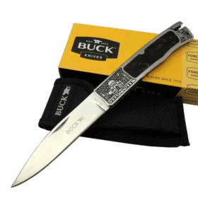 Knives Bk-001brv Kamp Çakı 23 Cm - Metal Kauçuk İşlemeli Sap, Kılıflı