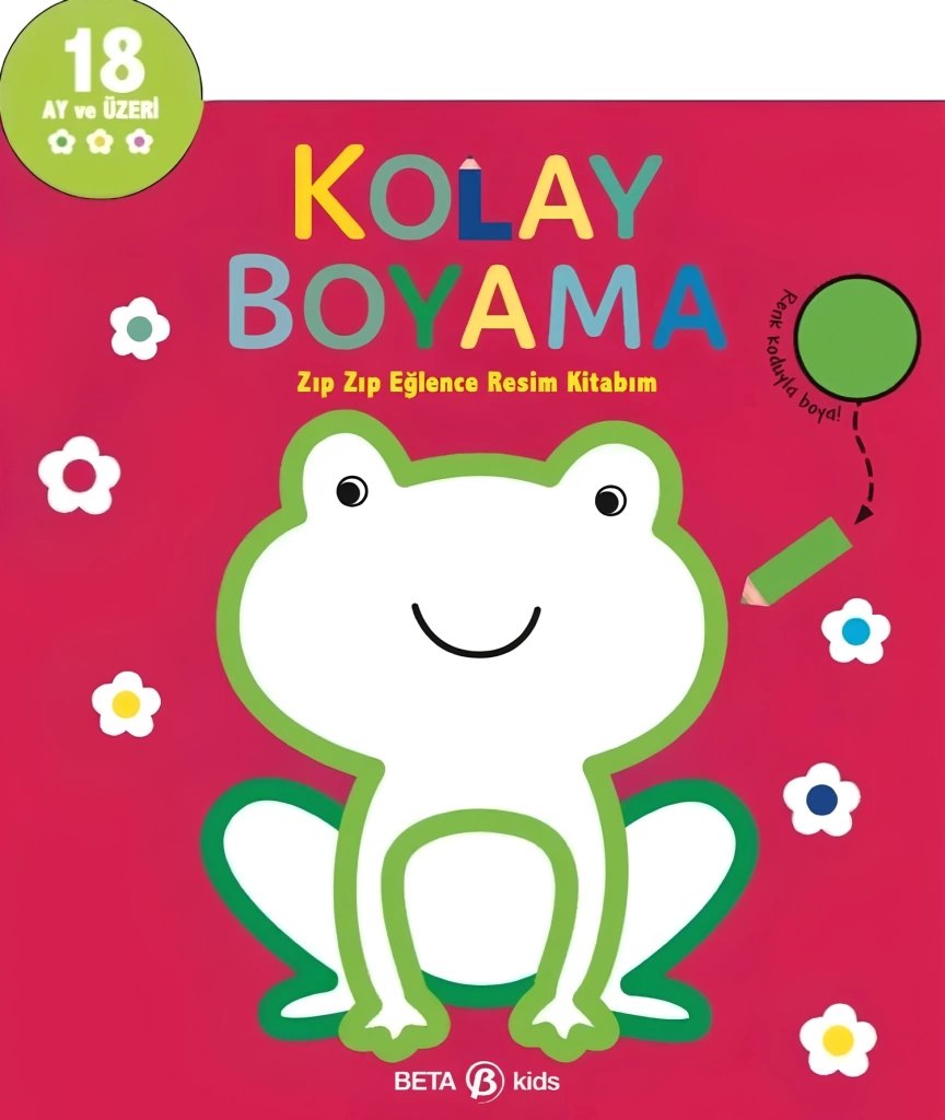 Kolay Boyama Zıp Zıp Eğlence Resim Kitabım - Görsel 2